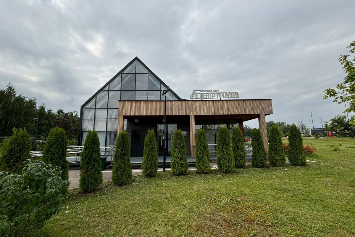 Лыжная трасса на территории Центра технических видов спорта «Москва»